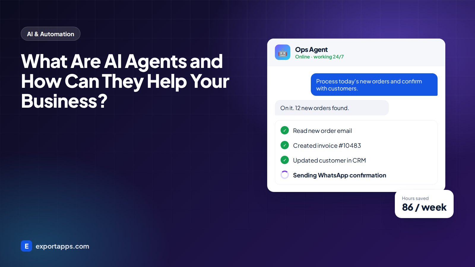 What Are AI Agents and How Can They Help Your Business?