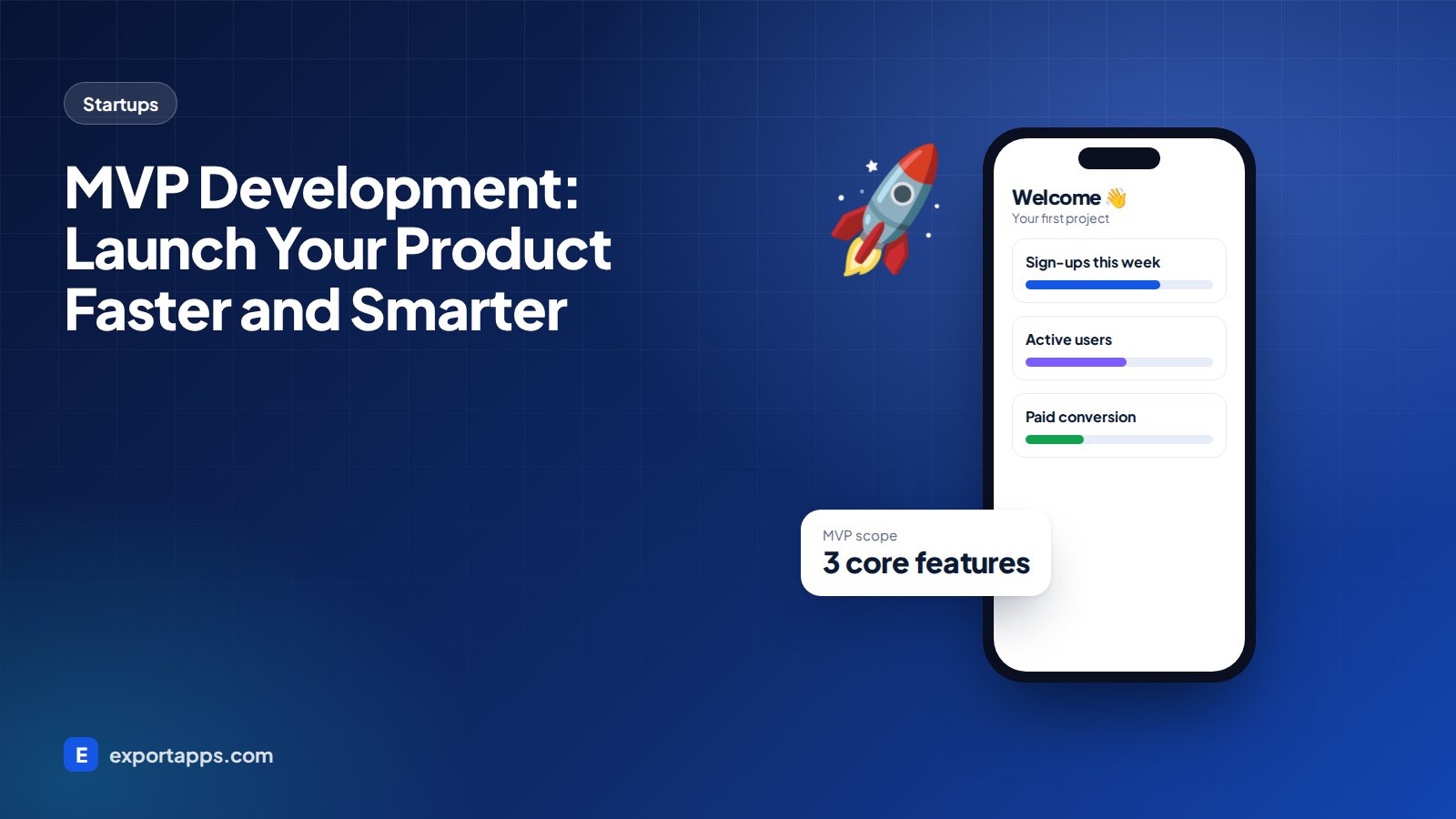 MVP Development: How to Launch Your Product Faster and Smarter